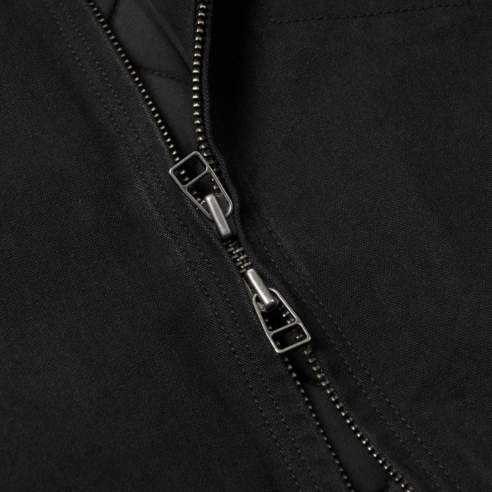 Frizmworks Heavy Canvas Destroyed Work Jacket - Black
