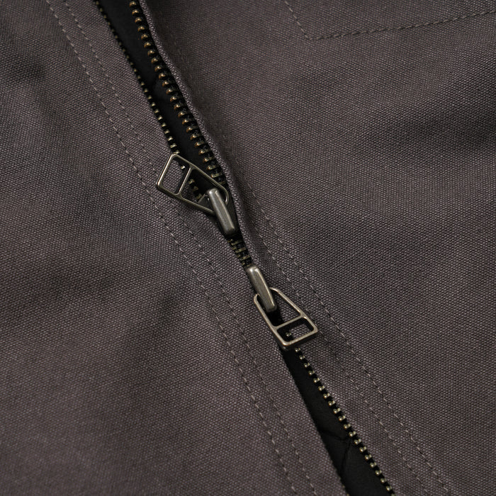 Frizmworks Heavy Canvas Destroyed Work Jacket - Mud