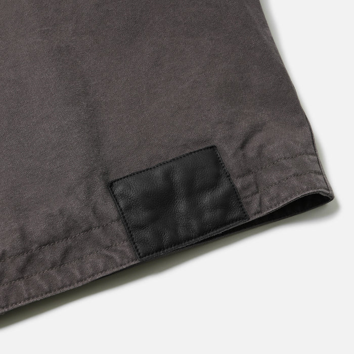 Frizmworks Heavy Canvas Destroyed Work Jacket - Mud