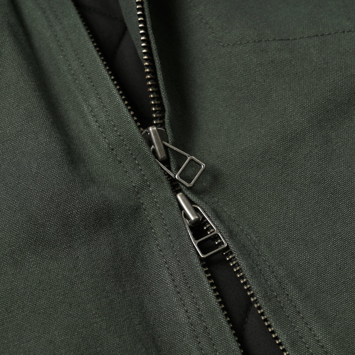 Frizmworks Heavy Canvas Destroyed Work Jacket - Olive