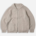 Frizmworks Heavy Cowichan Zip Cardigan - Oatmeal