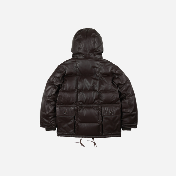 Frizmworks Lambskin Karakoram Goose Down Parka - Brown