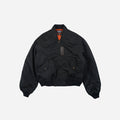 Frizmworks Nylon Flight Jacket - Black