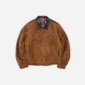Frizmworks Suede Storm Trucker Jacket - Whiskey