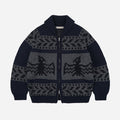 Frizmworks Thunderbird Cowichan Cardigan - Navy