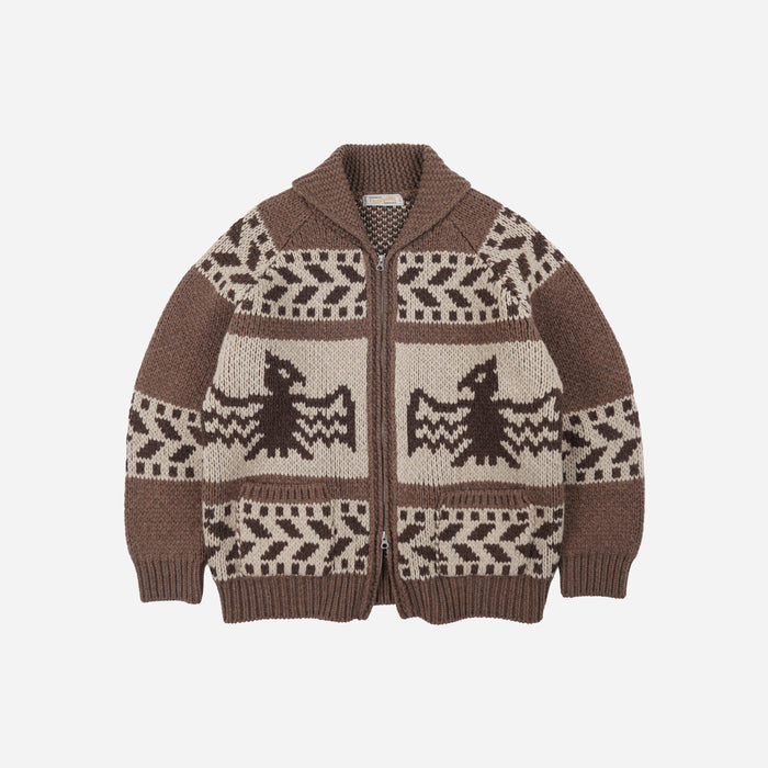 Frizmworks Thunderbird Heavy Cowichan Jacket - Mocha