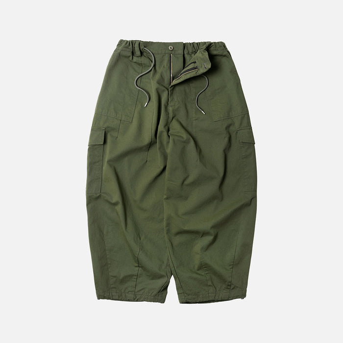 Frizmworks Twill Cargo Balloon Pants - Olive