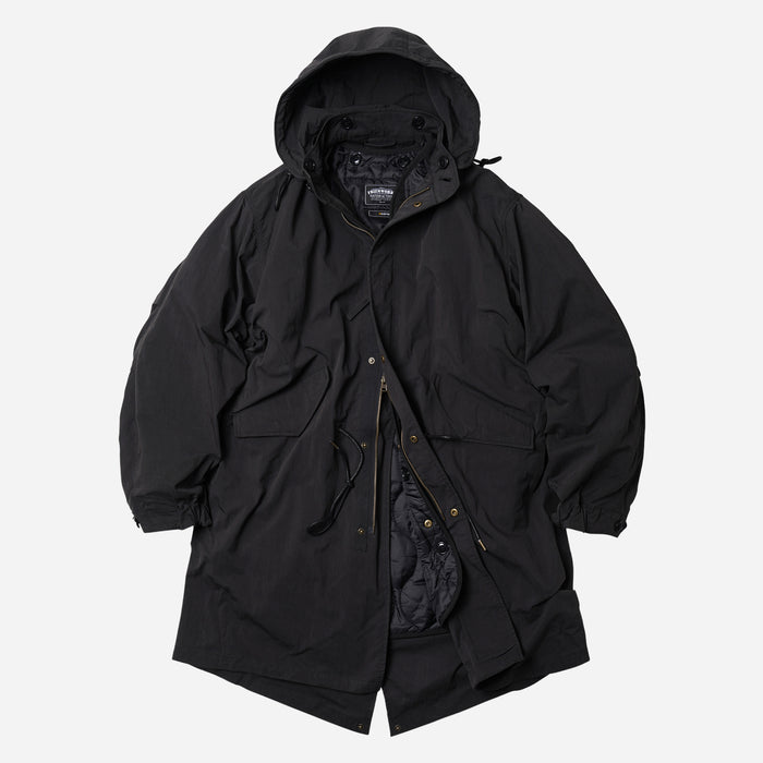 Frizmworks Vincent M1695 Fishtail 2 In 1 Parka Jacket - Black