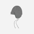 Frizmworks Wool Earflap Knit Beanie - Grey