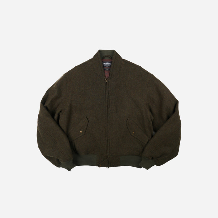 Frizmworks Wool Flight Jacket - Moss Green