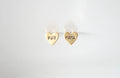 Fur Mama Heart Earrings