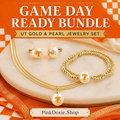 Game Day Ready Bundle – UT Gold & Pearl Jewelry Set