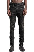 D.Hygen | SS26 - Garment-Dyed Stretch Denim Straight Slim Pants, ST107-0426S