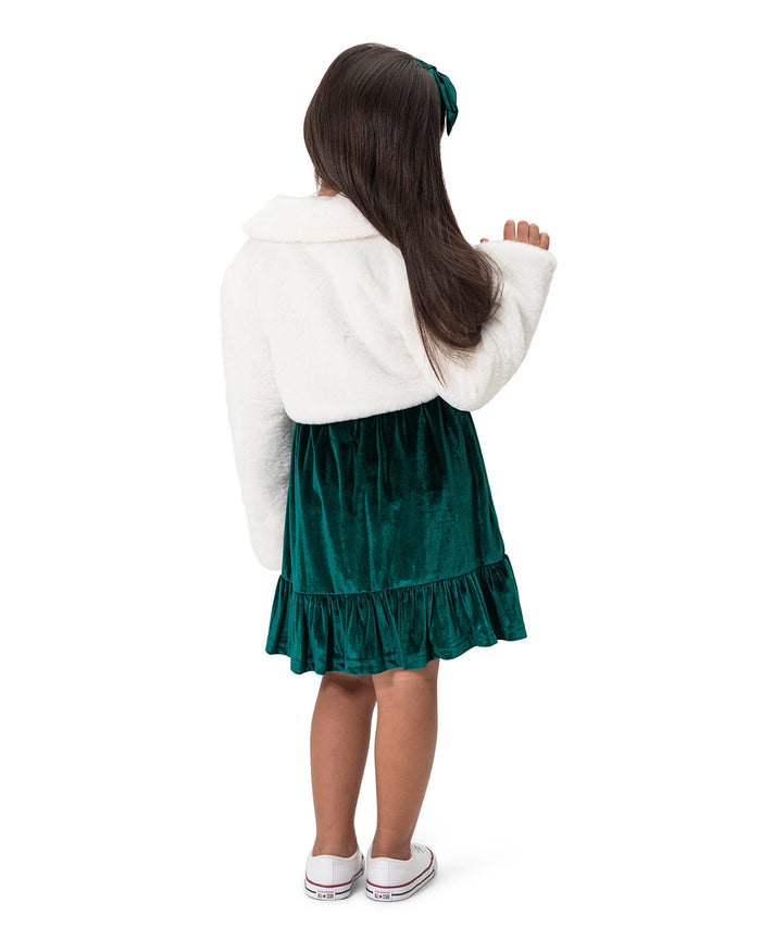 Girls Jacket and Dress Set