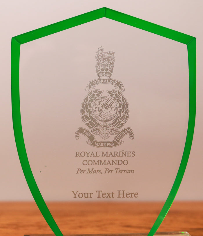 Glass Awards Shield