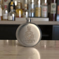 Globe & Laurel Steel 5oz Hip Flask