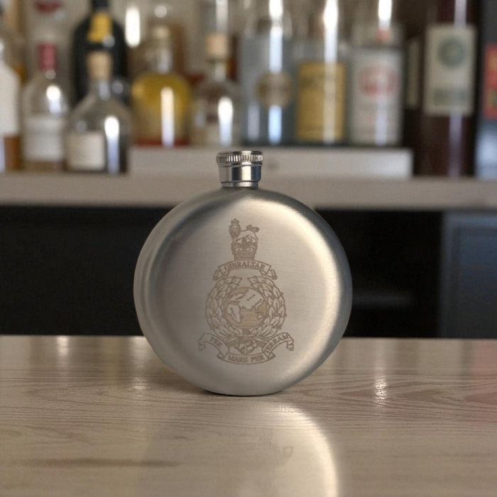 Globe & Laurel Steel 5oz Hip Flask