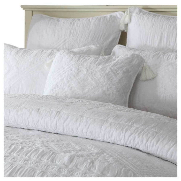 Macey & Moore Gloria Rectangle Tassel Cushion Cover | Koop.co.nz