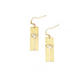 Tiger Tree Gold Botanical Earrings | Koop.co.nz
