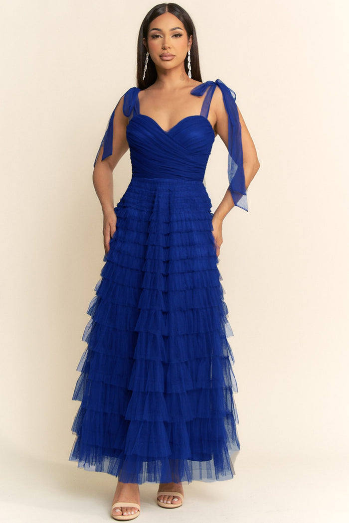 Grace Dress in Vibrant Blue