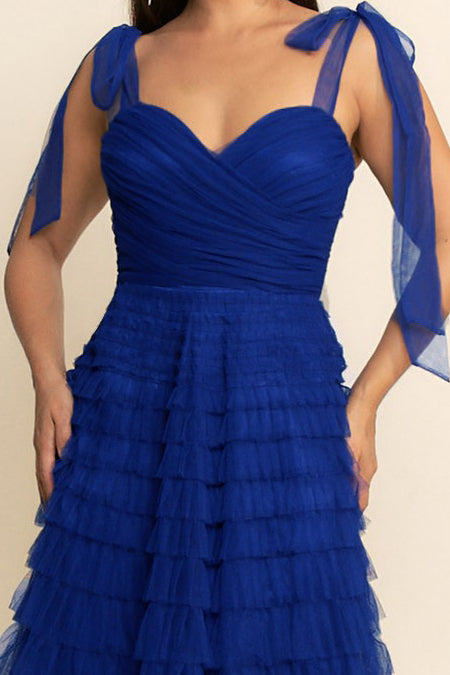 Grace Dress in Vibrant Blue