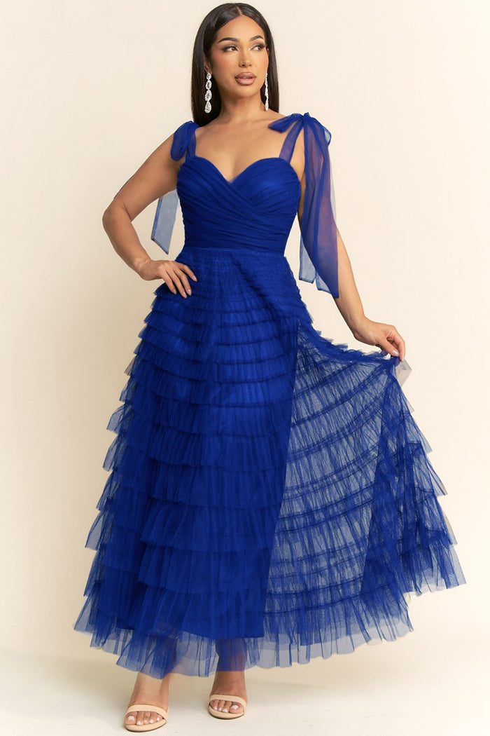 Grace Dress in Vibrant Blue
