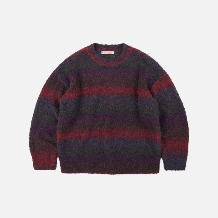 GRADATION BOUCLE KNIT - PURPLE MIX EAN