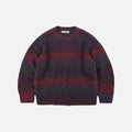 GRADATION BOUCLE KNIT - PURPLE MIX EAN
