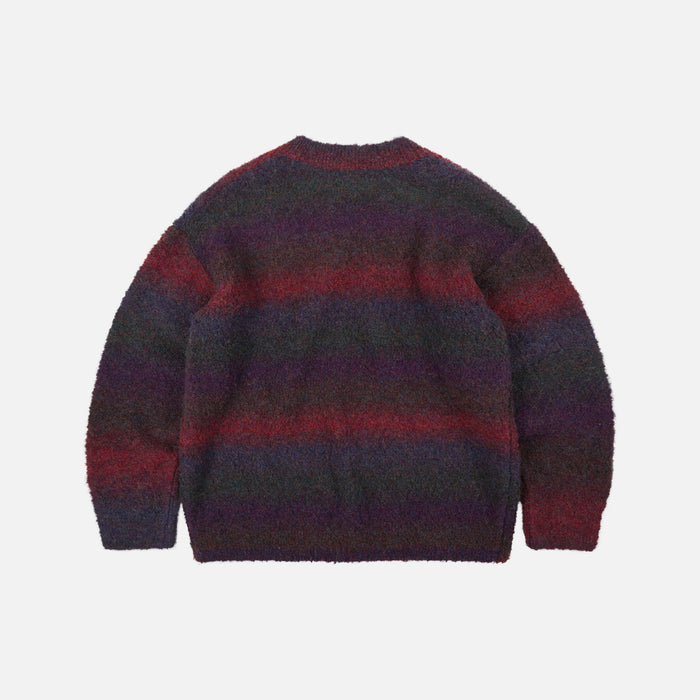 GRADATION BOUCLE KNIT - PURPLE MIX EAN