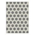 Jason Grey Solid Hexagon Tea Towel | Koop.co.nz