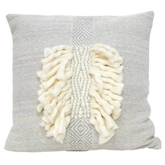 Banyan Home Grey Zara Cushion (55cm) | Koop.co.nz