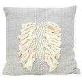 Banyan Home Grey Zara Cushion (55cm) | Koop.co.nz