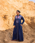 Grida Dress - Indigo Blue