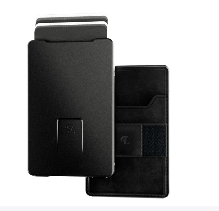 Groove Life Leather Wallet | Midnight & Black