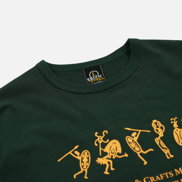 HACM SOUVENIR HALF T-SHIRT - GREEN