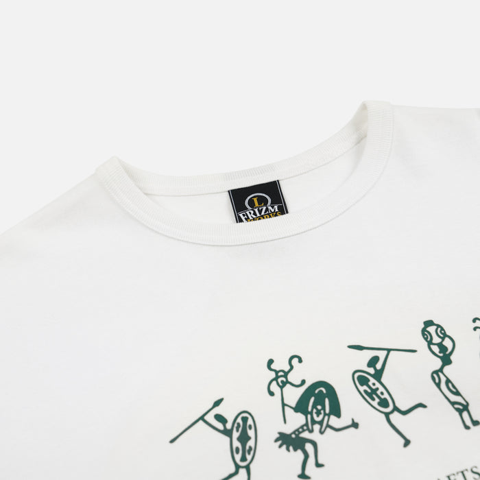 HACM SOUVENIR HALF T-SHIRT - WHITE