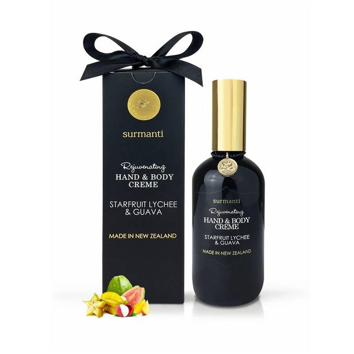 Surmanti Hand & Body Creme - Starfruit, Lychee & Guava (120ml) | Koop.co.nz