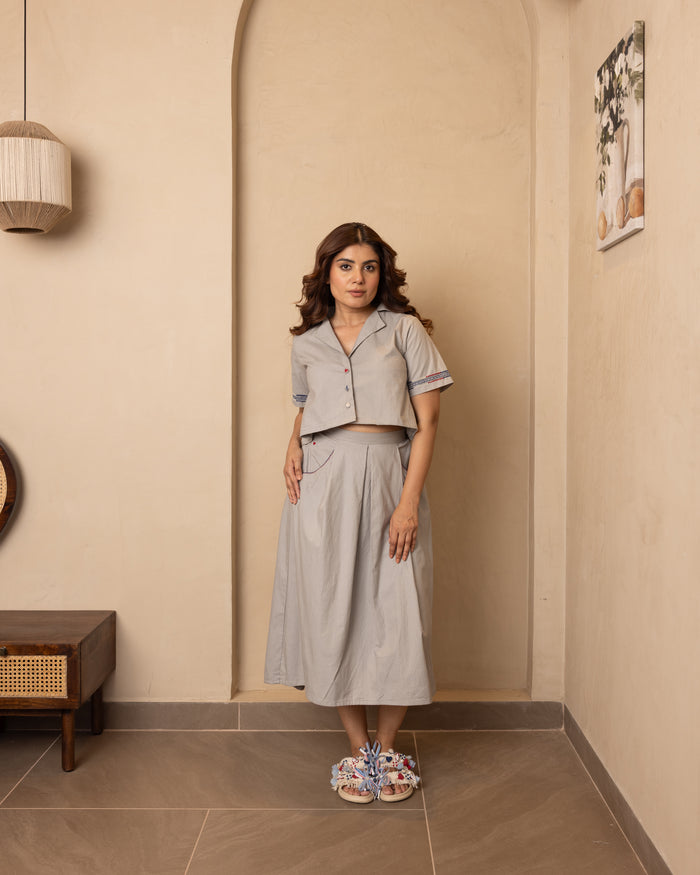 Harbor Skirt (Grey)