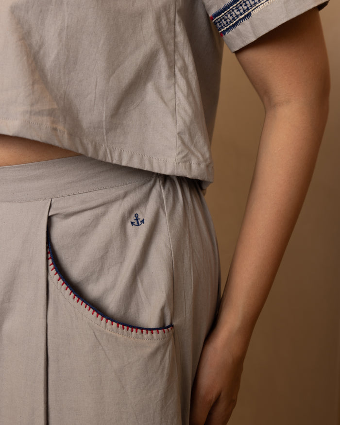 Harbor Skirt (Grey)