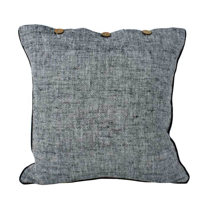 Craft Studio Heather Cushion - Black Fleck (40cm) | Koop.co.nz