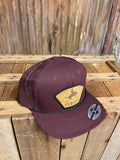 Hooey " Cavvy" Punchy Maroon Hat