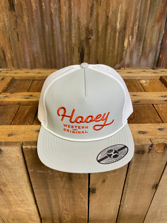 Hooey "OG" Grey & White & Orange Hat