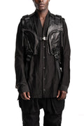 D.Hygen | SS26 - Horse Leather Jacket with Vest, ST105-0426S