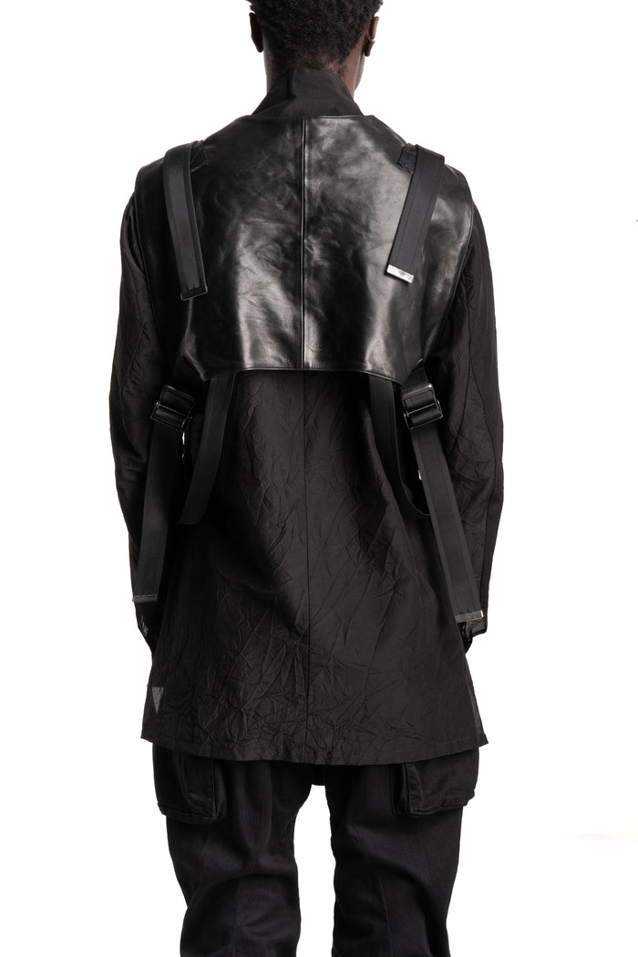 D.Hygen | SS26 - Horse Leather Jacket with Vest, ST105-0426S