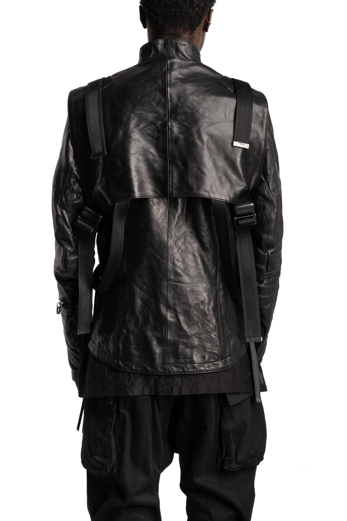 D.Hygen | SS26 - Horse Leather Jacket with Vest, ST105-0426S