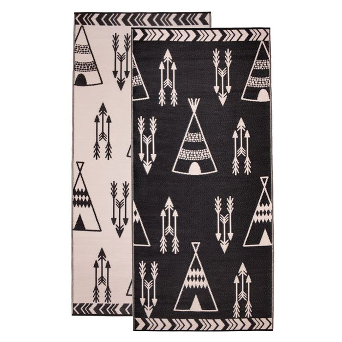 Little Portico Indoor/Outdoor Reversible Rug – Teepee | Koop.co.nz