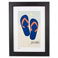 Pint Size Jandals Print (A3) | Koop.co.nz