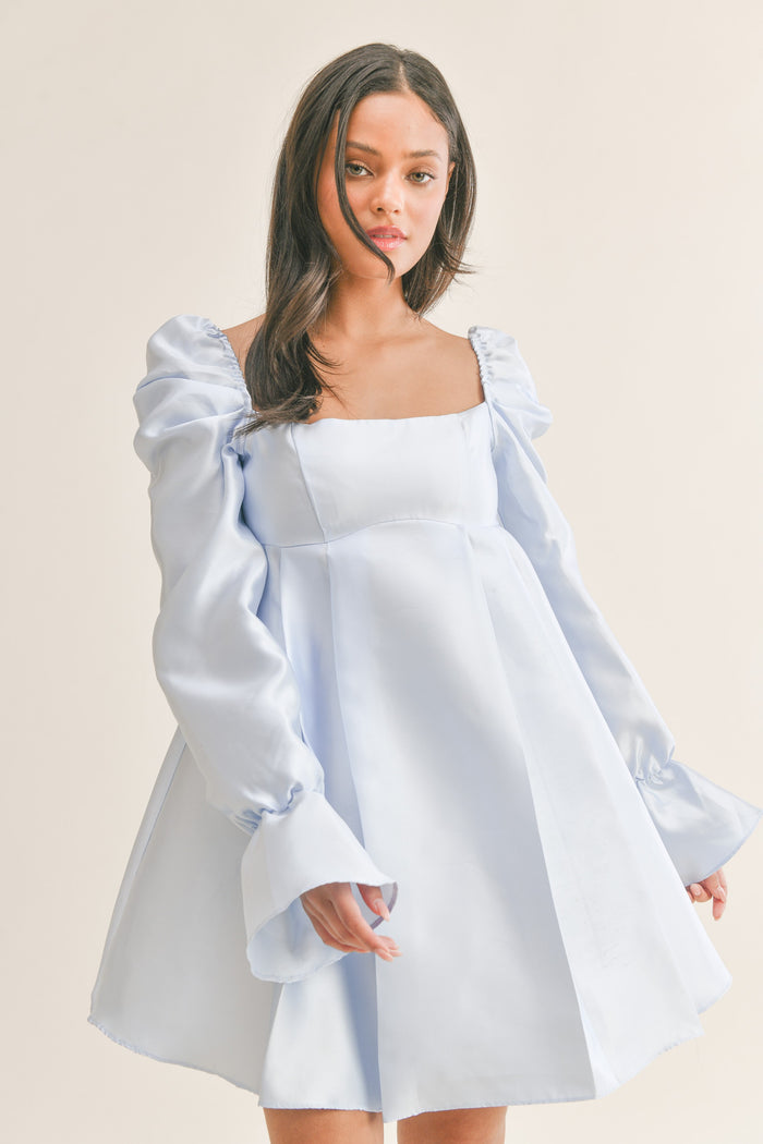 Johanna Puff Mini Dress