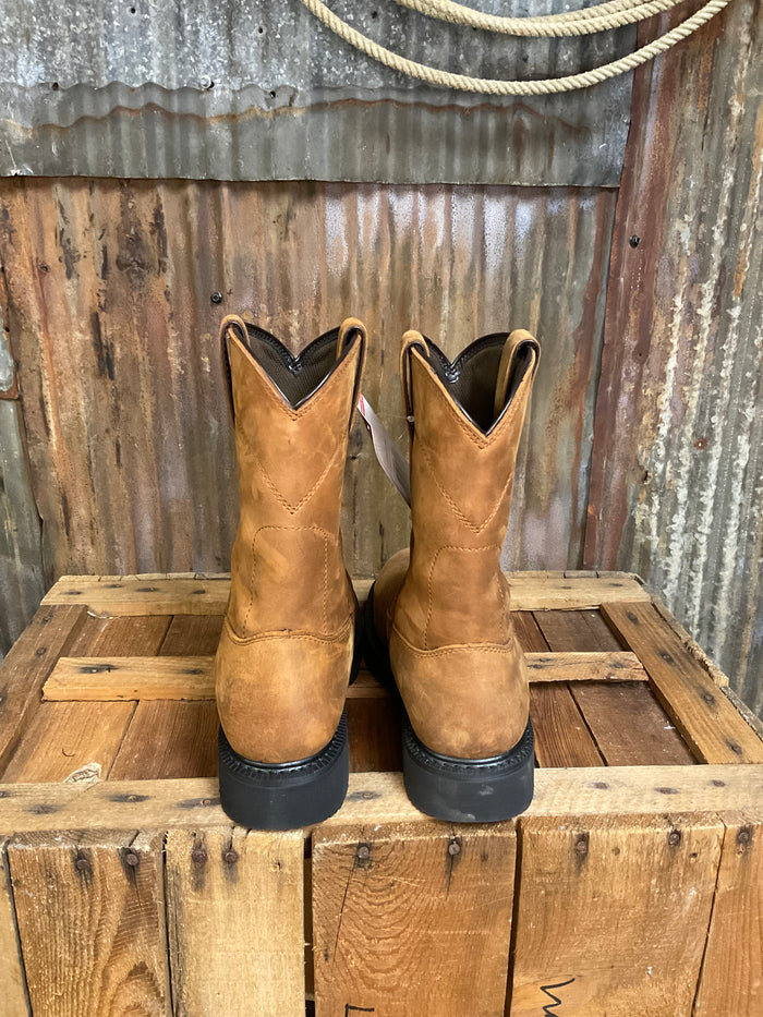 Justin Round Up Waterproof Round Toe