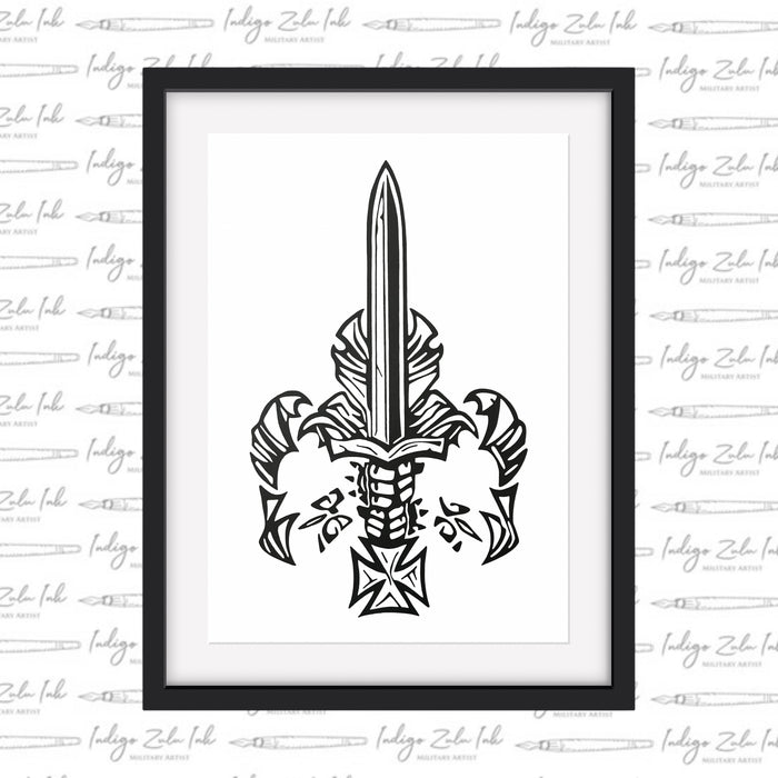 K Company 42 Commando - INDIGO ZULU INK